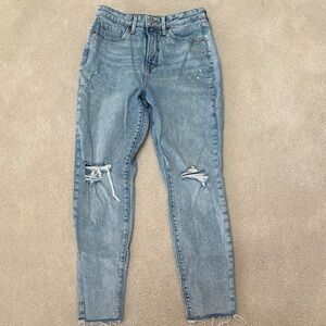 Old Navy Light Blue Straight Leg Jeans
